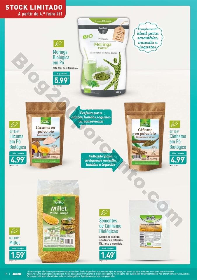 Antevisão Folheto ALDI Promoções a partir de 9 