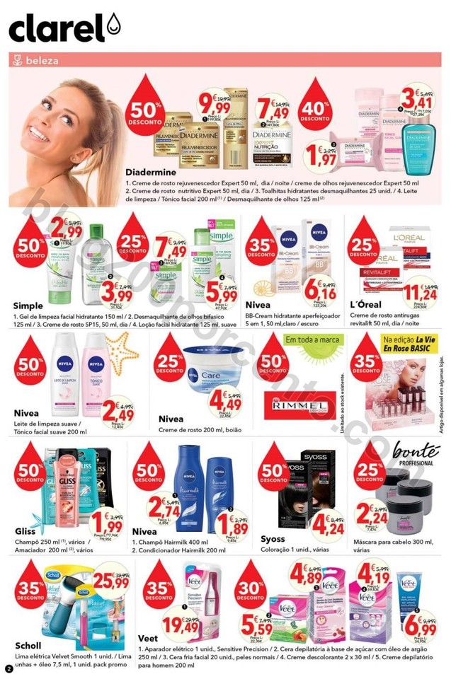 Antevisão Folheto CLAREL promoções de 8 a 21 ju