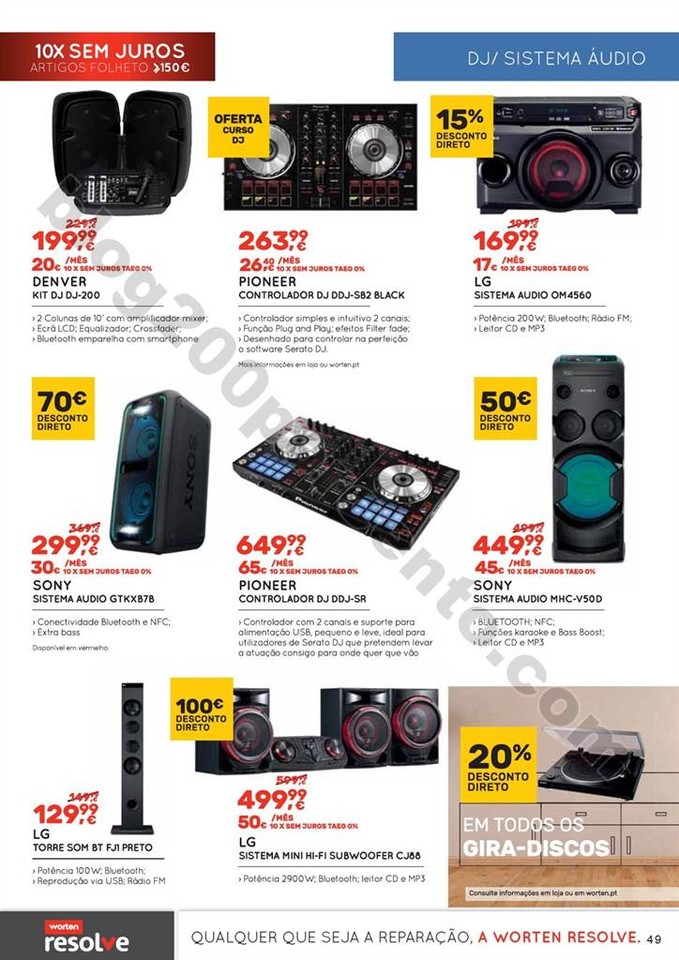 Tudo para o lar WORTEN promoções até 2 agosto p