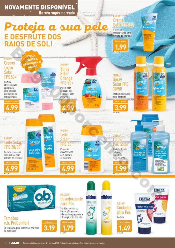 Antevisão Folheto ALDI Promoções a partir de 4 