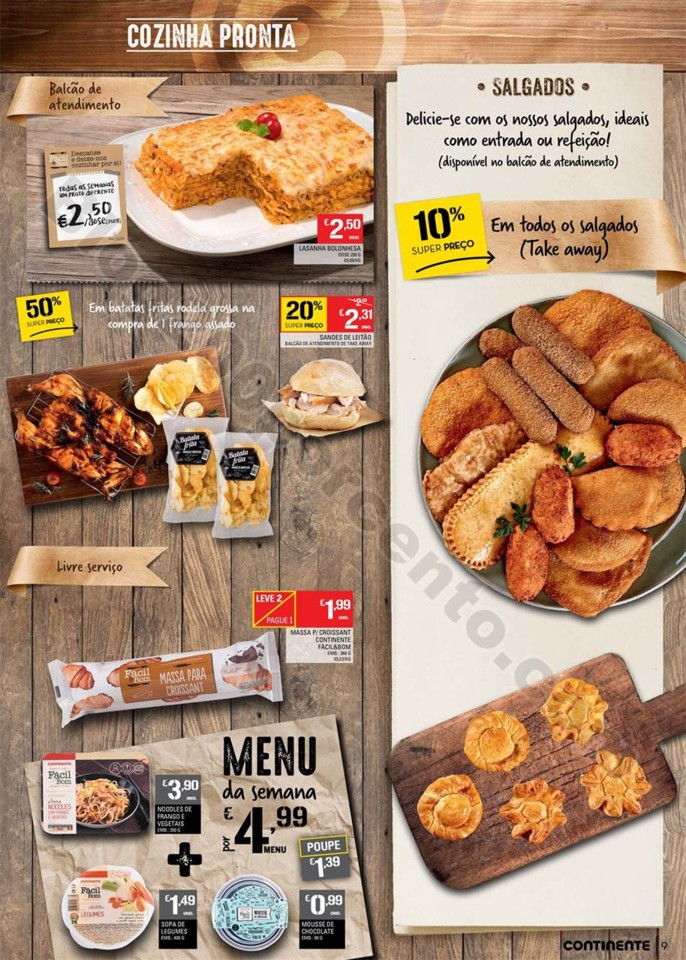 Antevisão Folheto CONTINENTE Promoções de 27 fe