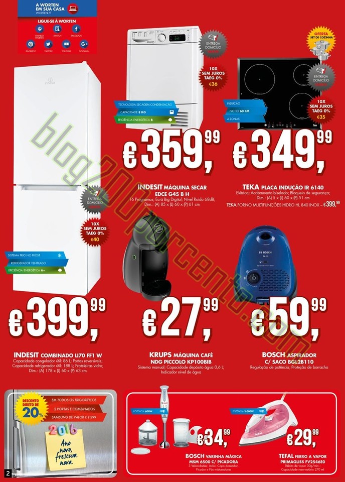 Antevisão Folheto WORTEN Ano Novo de 26 dezembro 