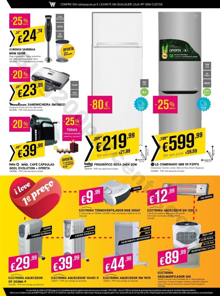 Antevisão Folheto RADIO POPULAR Promoções de 23