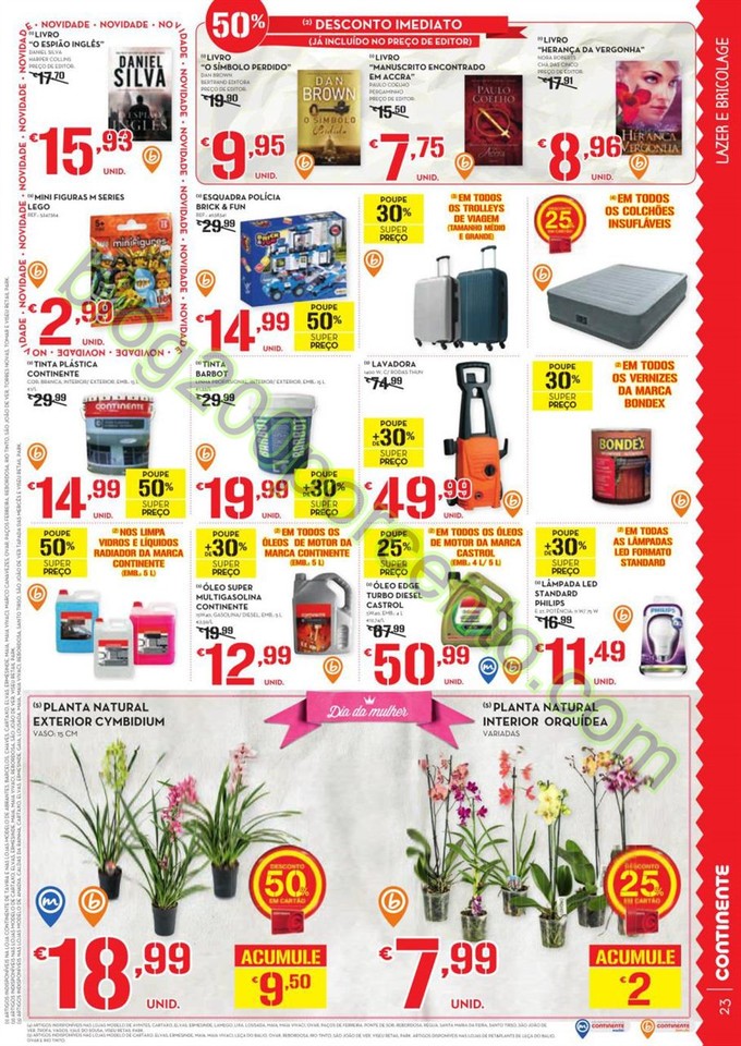 Antevisão Folheto CONTINENTE Promoções de 1 a 7