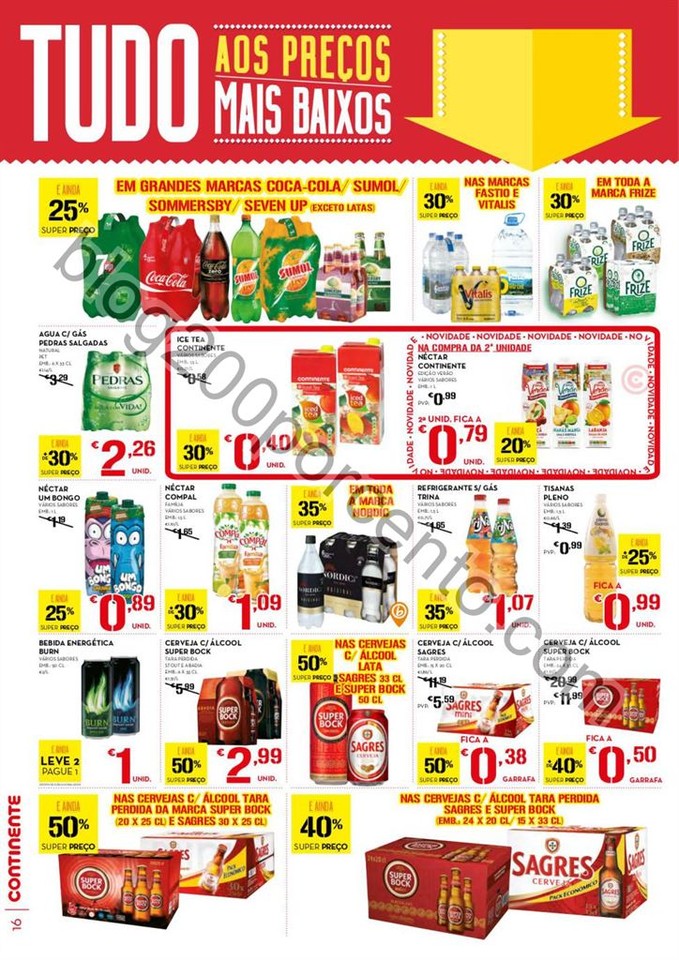Antevisão Folheto CONTINENTE Promoções de 2 a 8