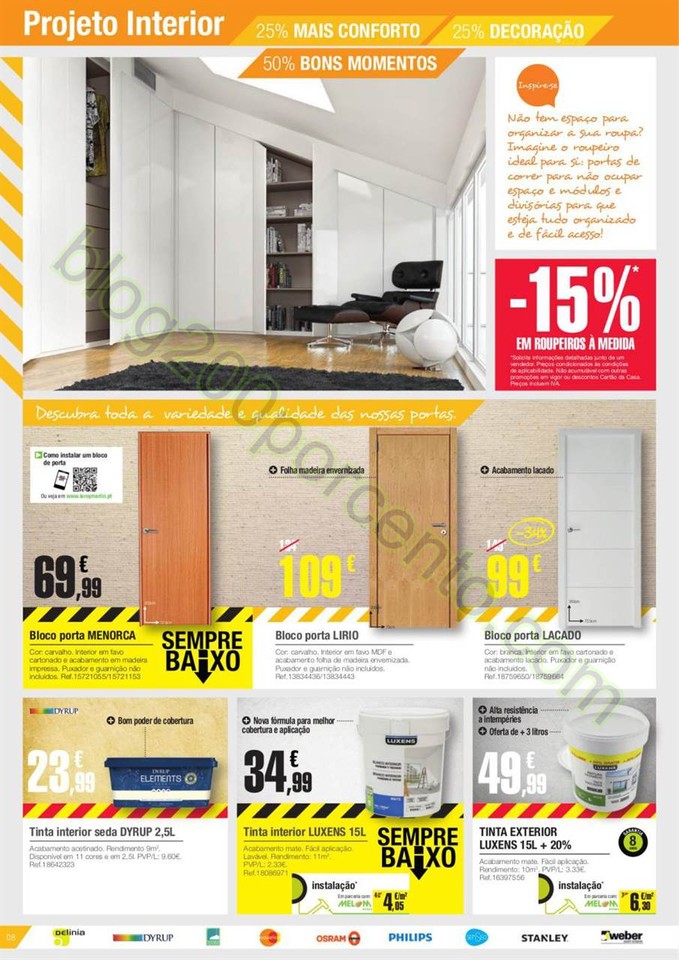 Novo Folheto LEROY MERLIN Promoções de 18 março