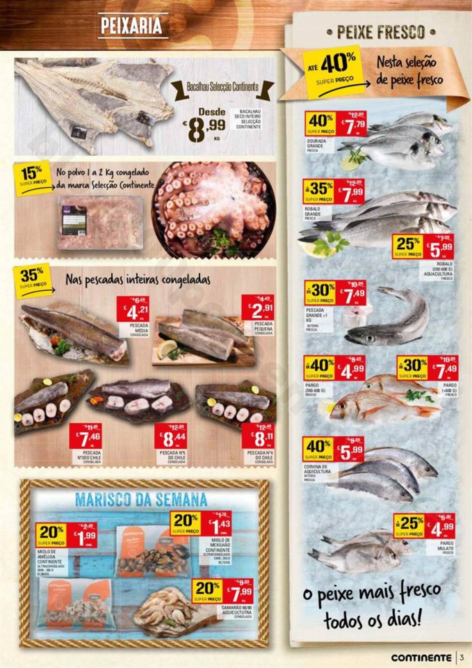 Antevisão Folheto CONTINENTE Promoções de 31 ou