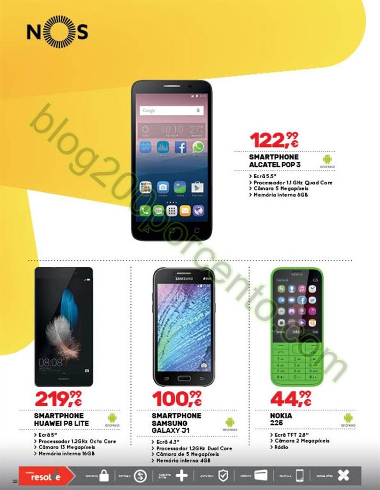 Antevisão Folheto WORTEN Mobile promoções de 11