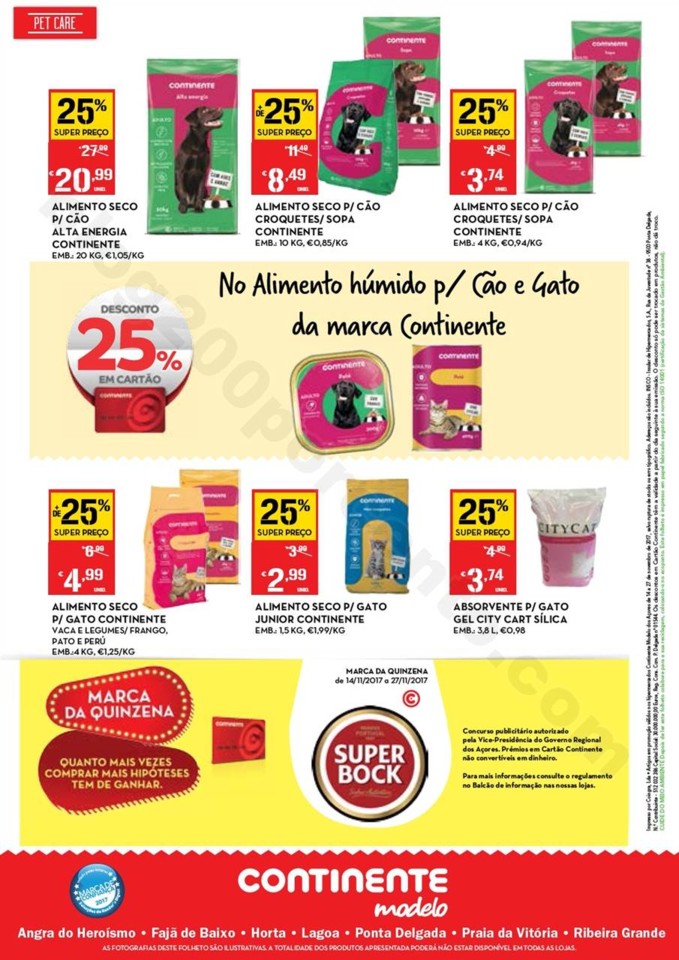 Antevisão Folheto CONTINENTE Açores promoções 