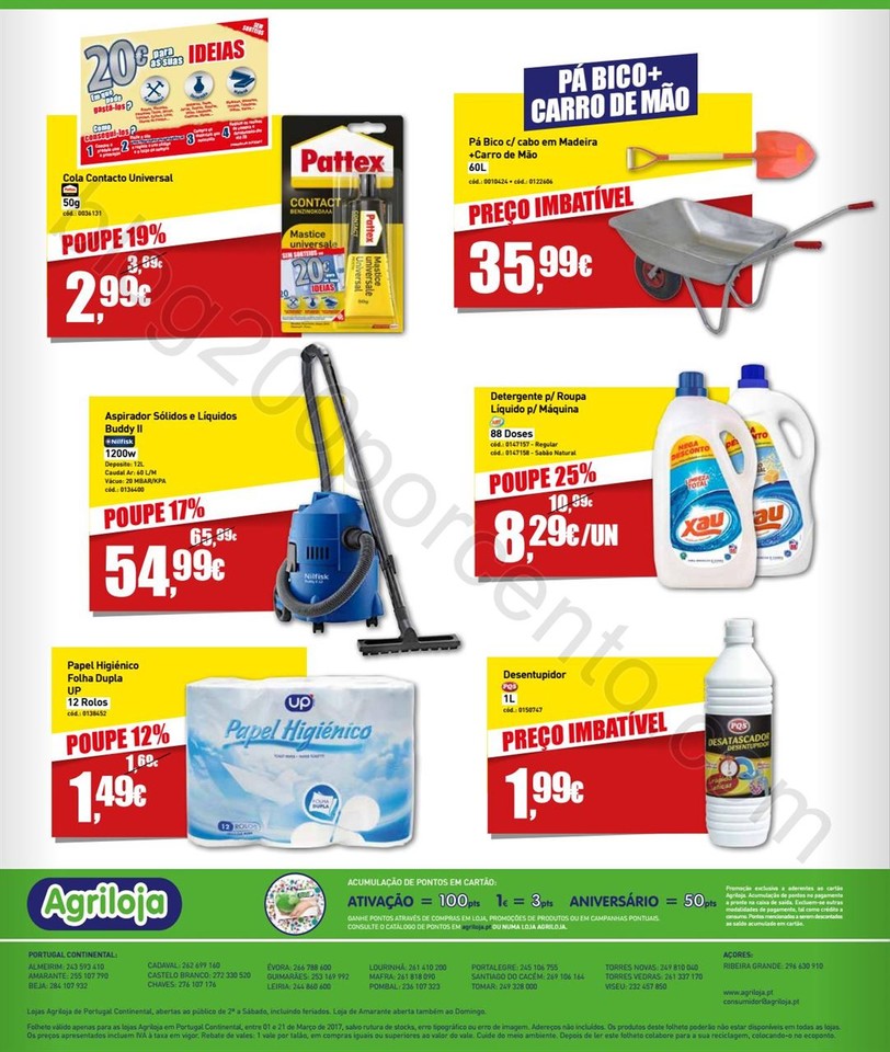 Antevisão Folheto AGRILOJA Promoções de 1 a 21 