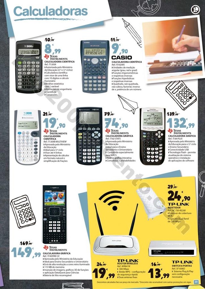 Antevisão Folheto E-LECLERC Regresso às aulas de