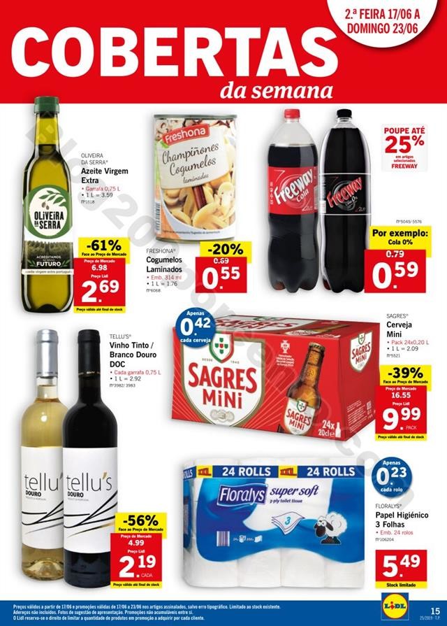 Antevisão Folheto LIDL Promoções de 17 a 23  ju