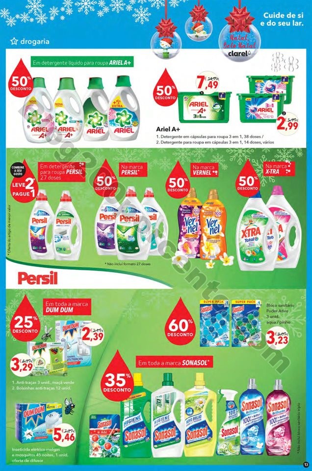 Antevisão Folheto CLAREL Promoções de 22 novemb