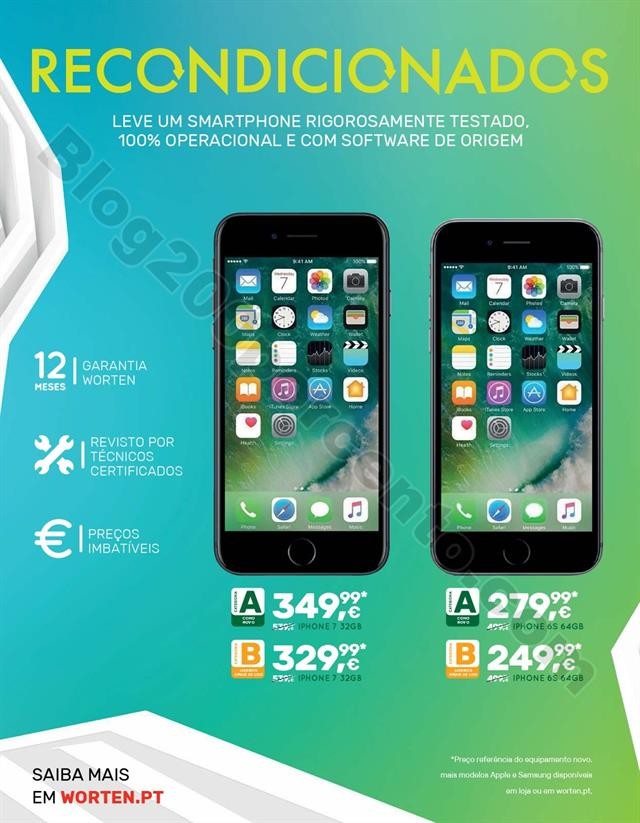 Antevisão Folheto WORTEN Mobile Promoções de 30