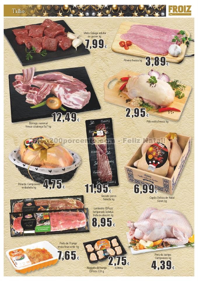 ANtevisão Folheto FROIZ Promoções de 18 dezembr