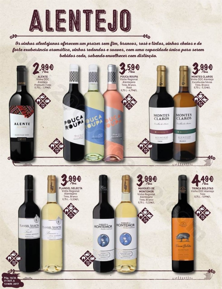 Antevisão Folheto INTERMARCHÉ Vinhos promoções