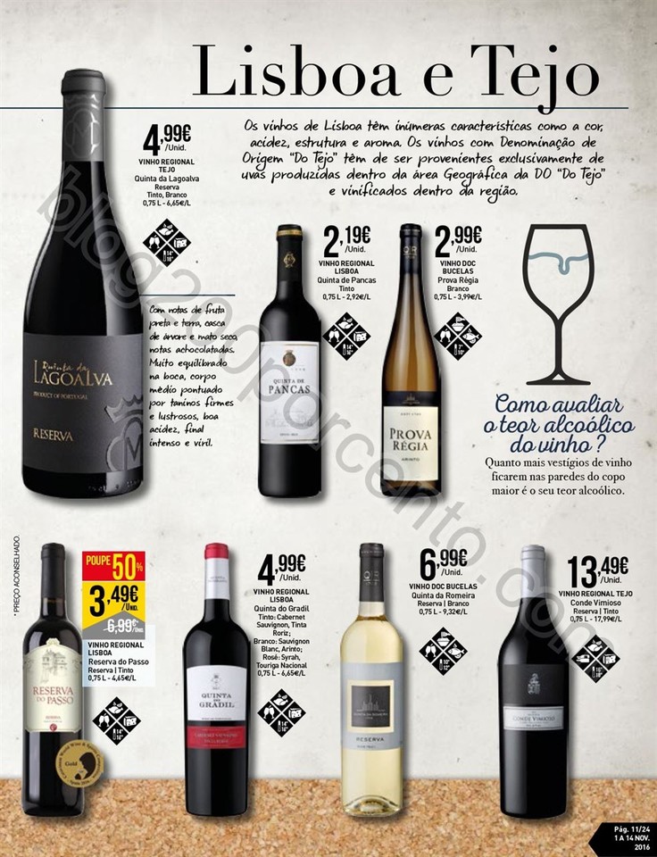 Antevisão Folheto INTERMARCHÉ Vinhos promoções