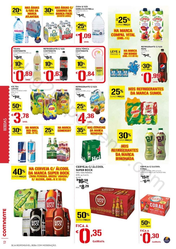 Antevisão Folheto CONTINENTE Madeira promoções 