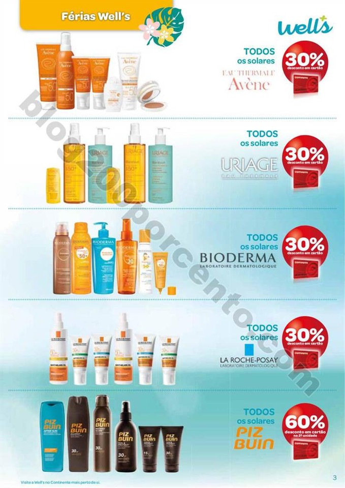 Antevisão Folheto WELLS Promoções de 25 julho a