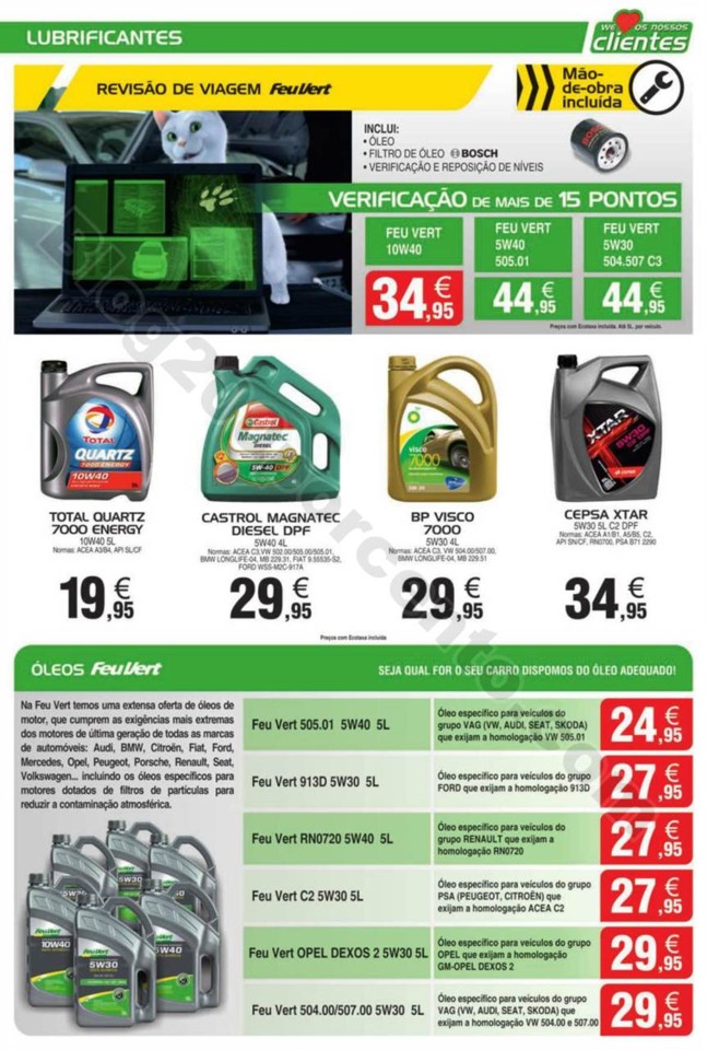 Antevisão Folheto FEU VERT promoções de 8 janei