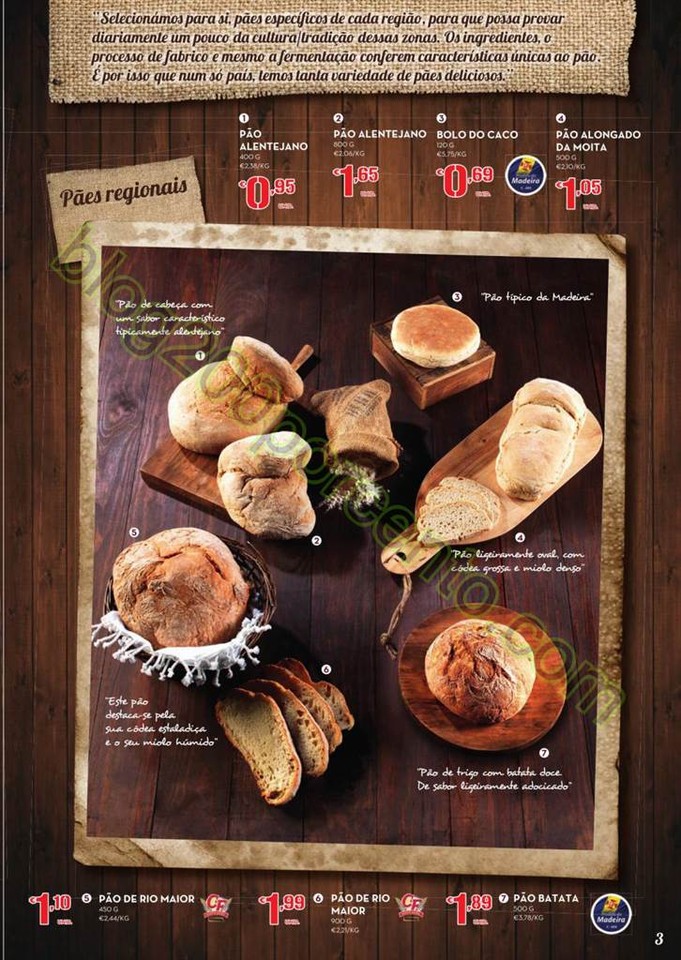 Antevisão Folheto CONTINENTE Feira do pão promo