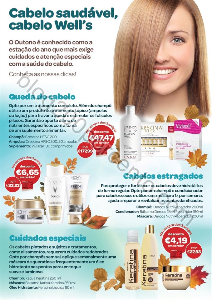 Antevisão Folheto WELLS promoções outono de 20 