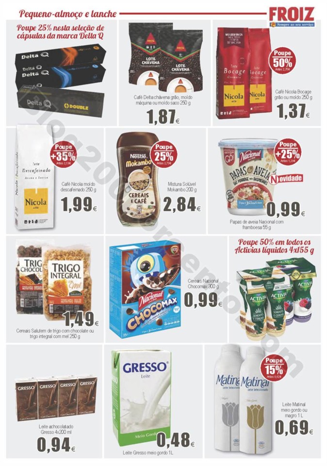 Antevisão Folheto Froiz promoções de 5 a 25 abr