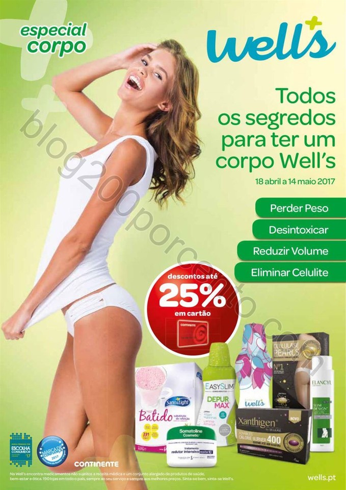 Antevisão Folheto WELLS Corpo promoções de 18 a