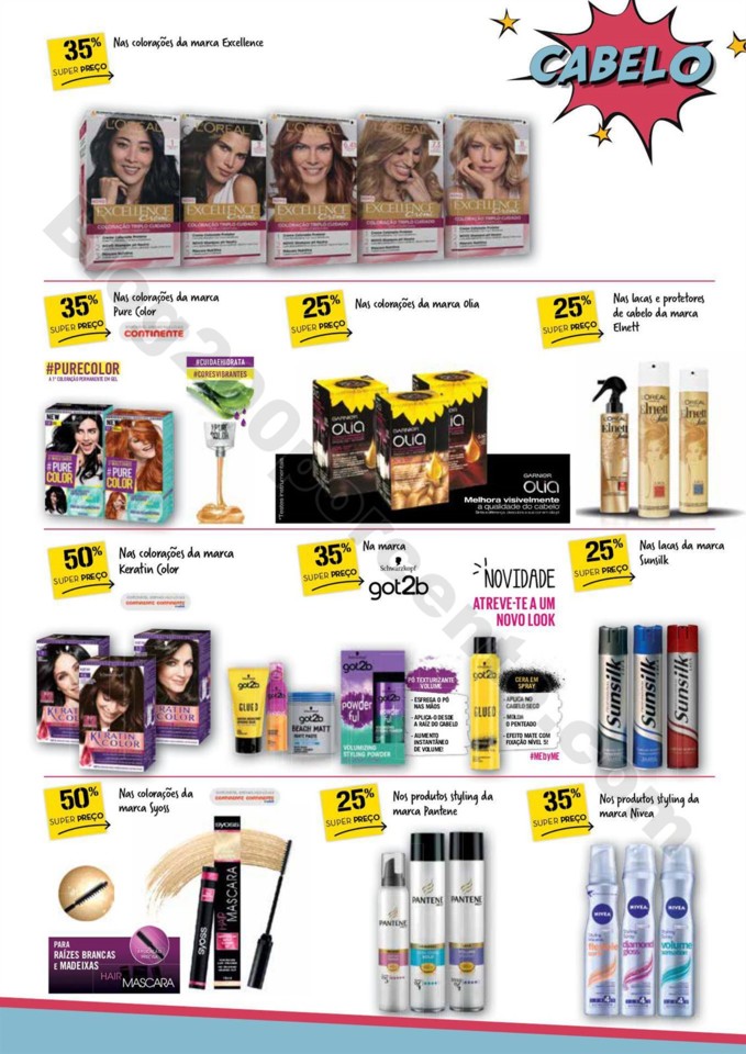 Antevisão Folheto CONTINENTE Beleza Promoções d