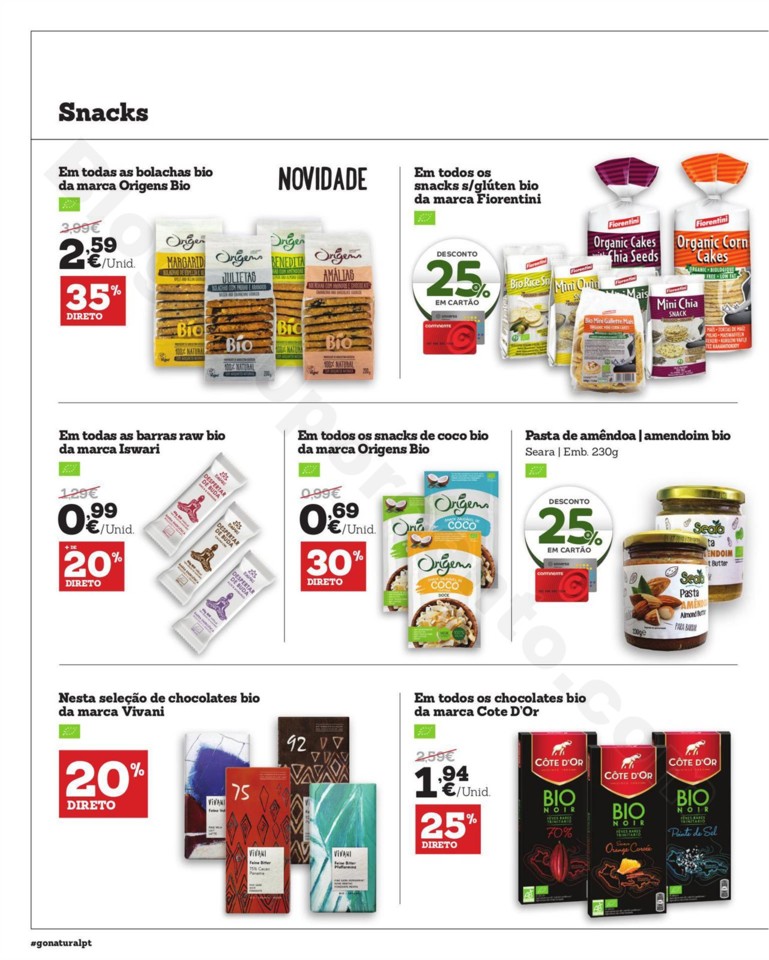 Antevisão Folheto GO NATURAL Promoções de 9 a 2