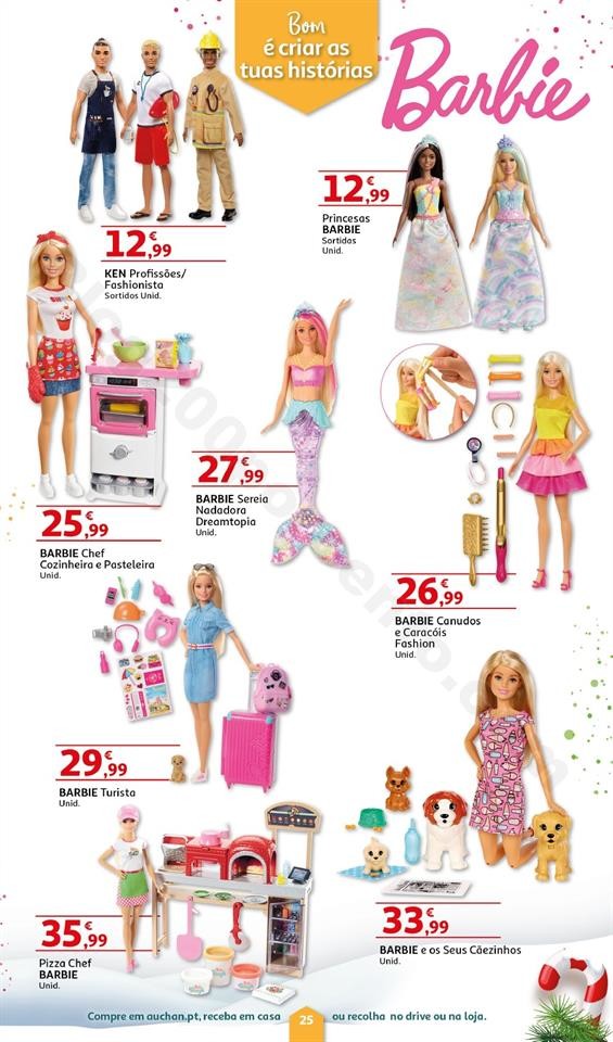 Folheto Brinquedos Natal AUCHAN Promoções de 8 n