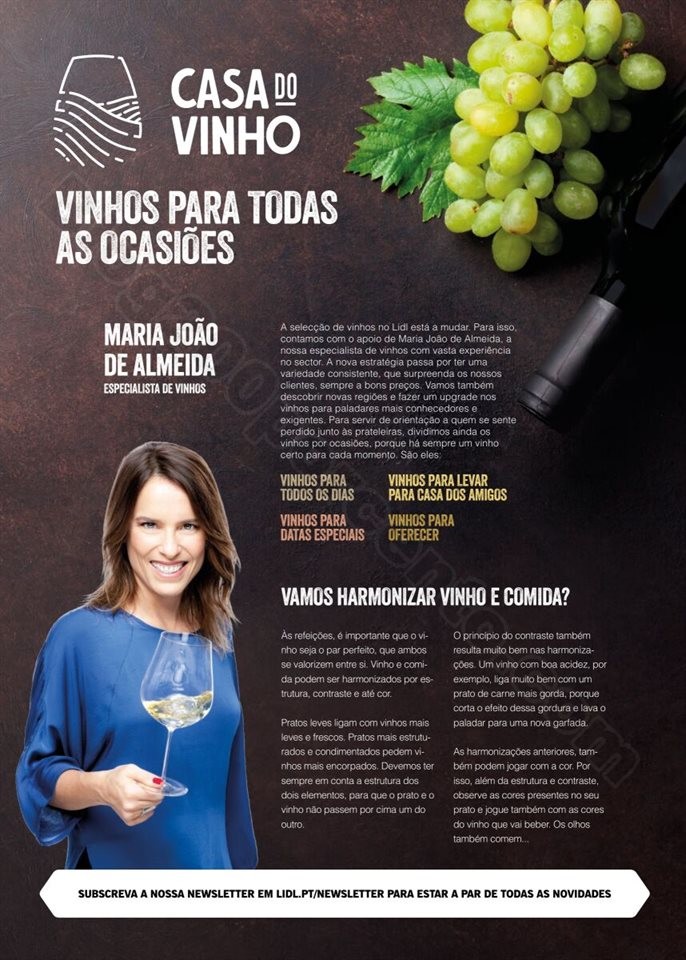 Antevisão Folheto LIDL Vinhos 28 janeiro a 10 fev