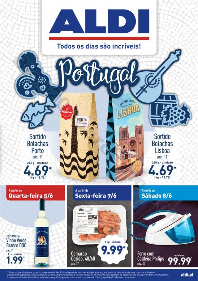 Antevisão Folheto ALDI Promoções a partir de 5 