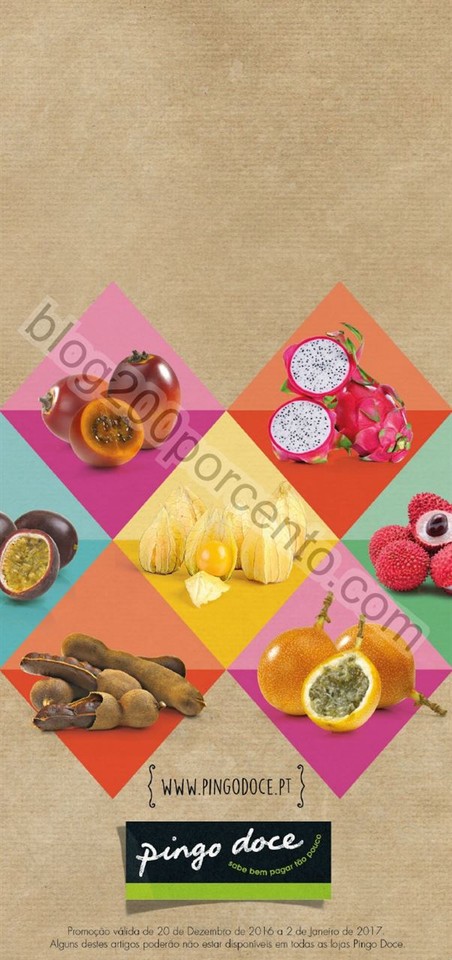 Novo Catálogo PINGO DOCE Frutos Exóticos promoç