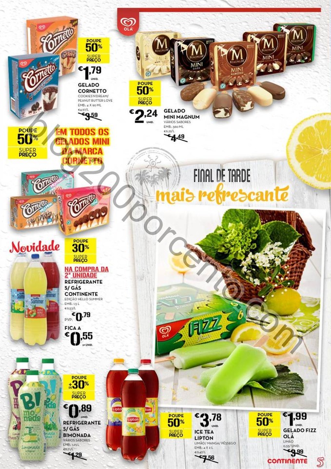 Antevisão Folheto CONTINENTE Madeira Promoções 