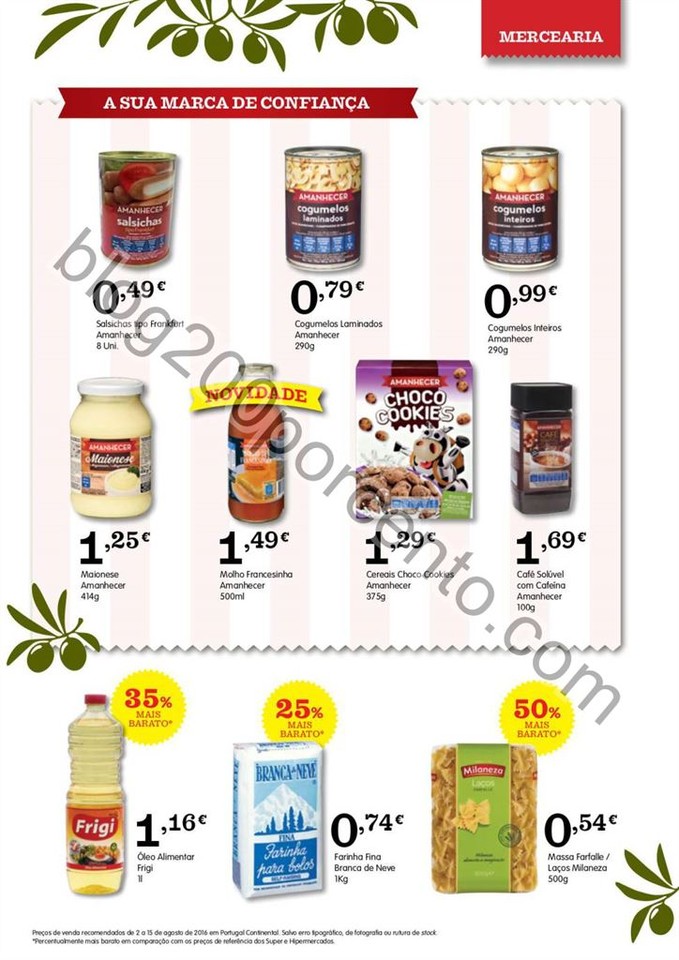 Novo Folheto AMANHECER Promoções até 15 agosto 