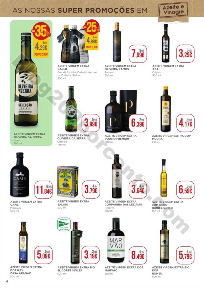 Antevisão Folheto EL CORTE INGLÉS Promoções de