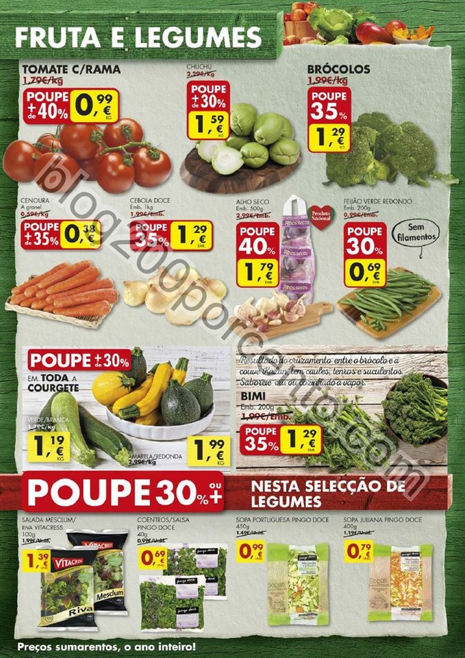 Antevisão Folheto PINGO DOCE Promoções de 24 a 