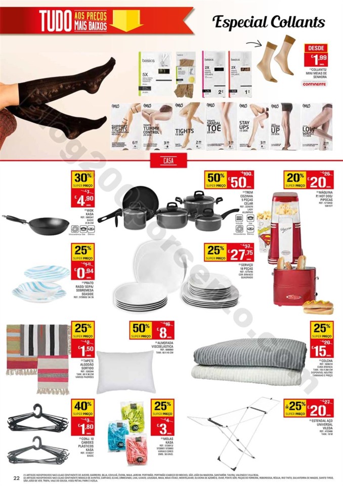Antevisão Folheto CONTINENTE Promoções de 20 a 