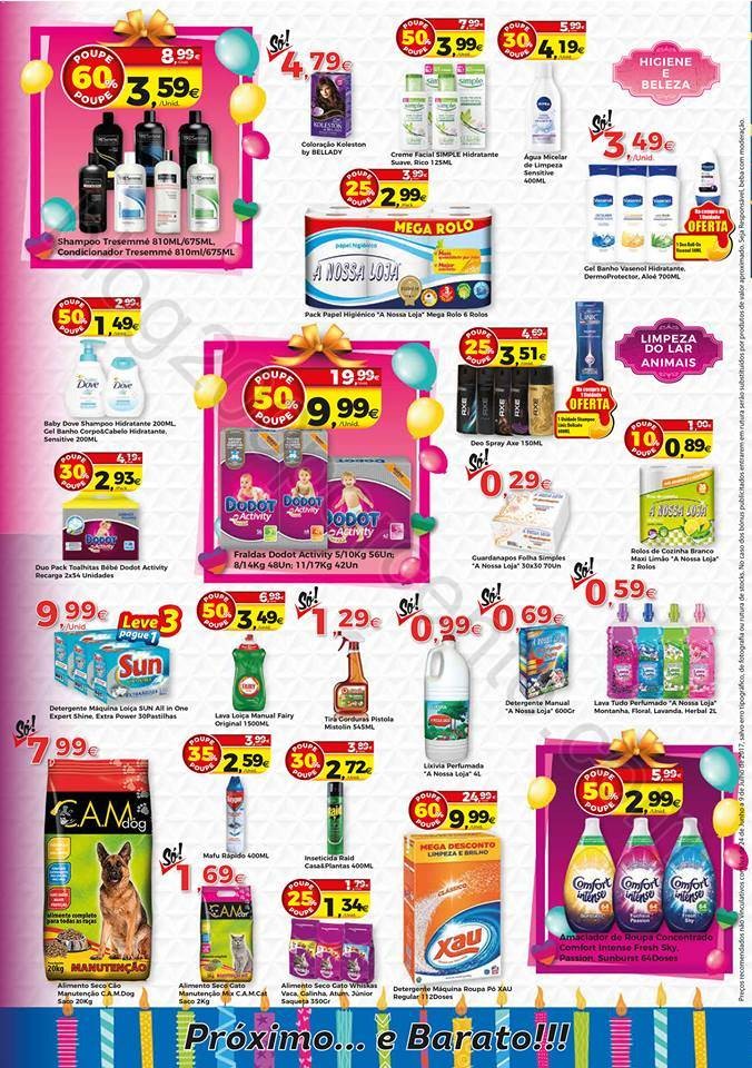 Antevisão Folheto A NOSSA LOJA Promoções de 24 