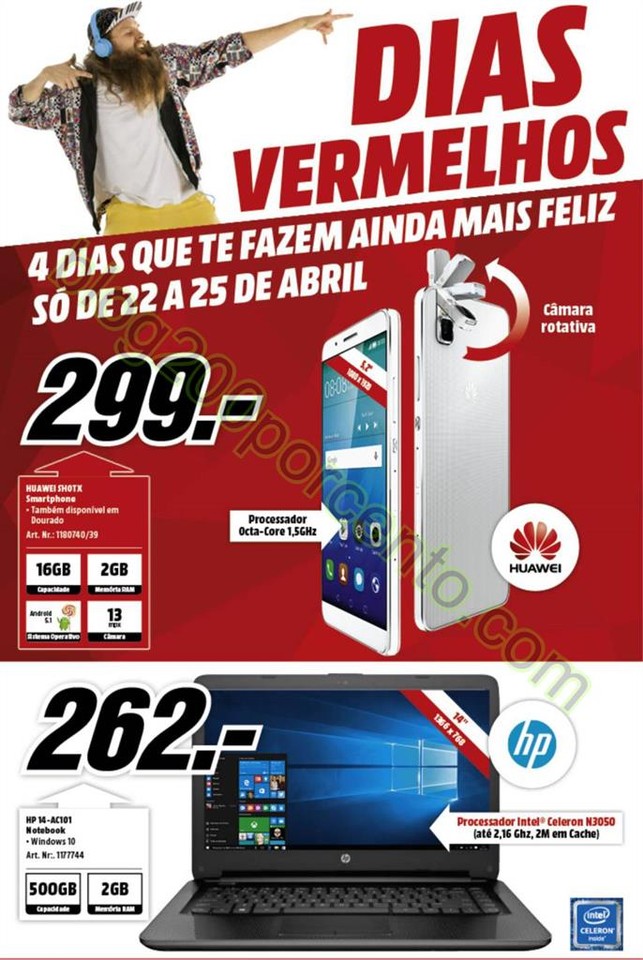 Antevisão Folheto MEDIA MARKT Promoções de 22 a