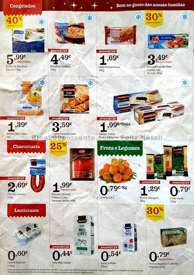 Antevisão folheto amanhecer promoções de 26 dez