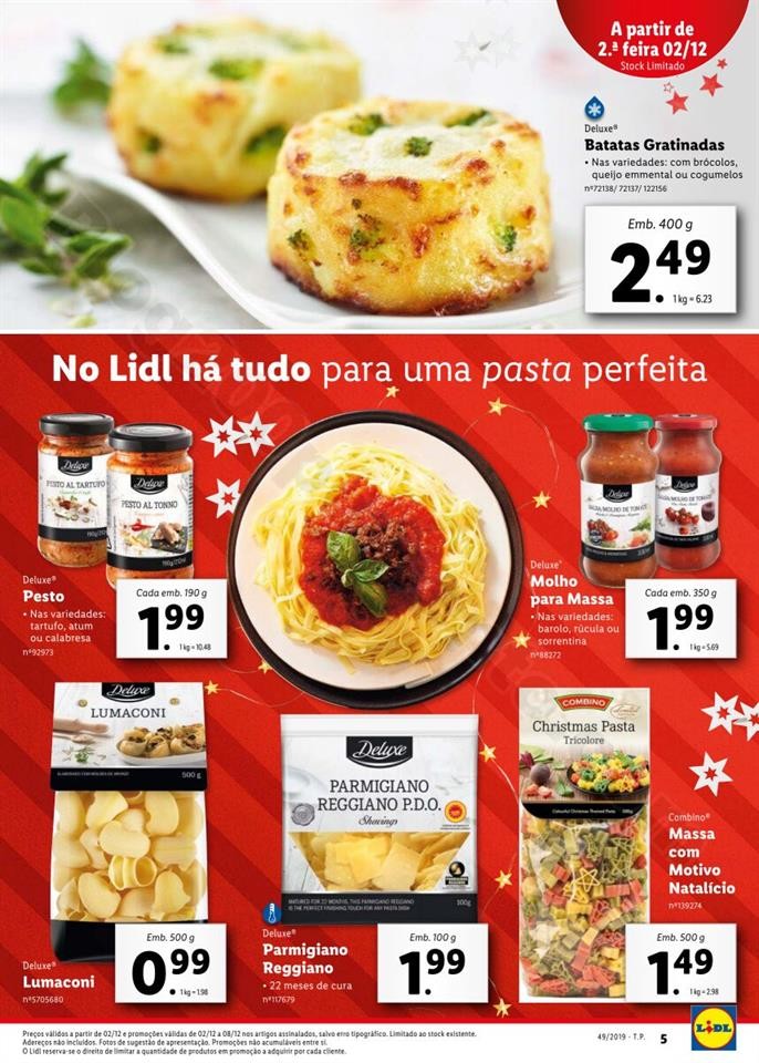 Antevisão Folheto LIDL Promoções de 2 a 8 dezem