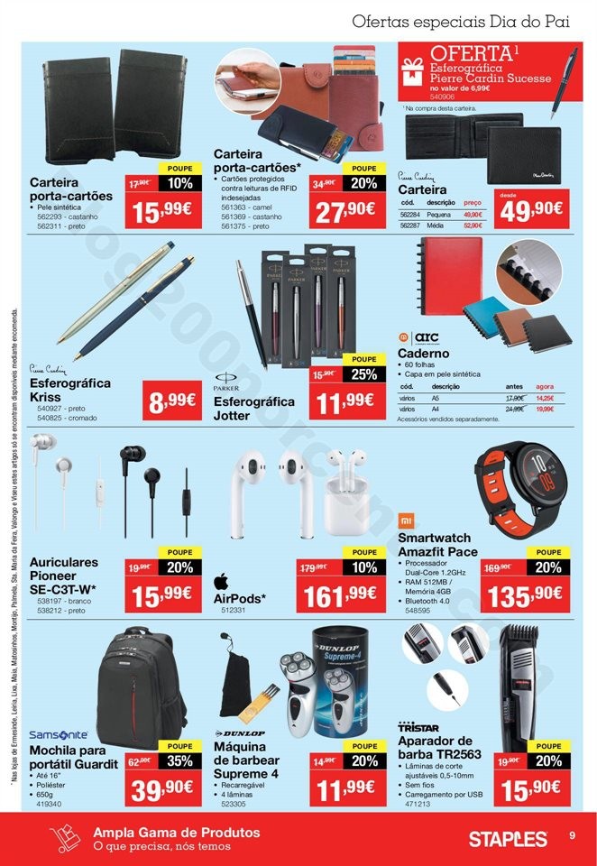 Antevisão Folheto STAPLES Promoções de 5 a 20 m
