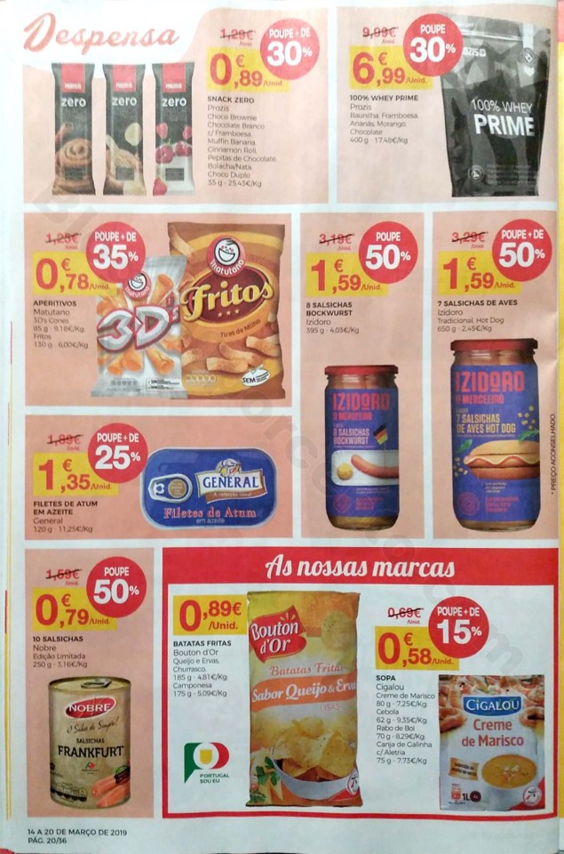 antevisão folheto intermarche promoções de 14 a