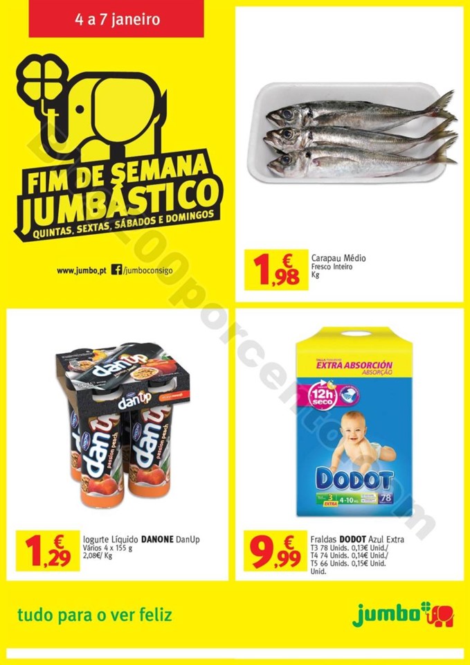 Antevisão Folheto JUMBO Fim de semana promoções