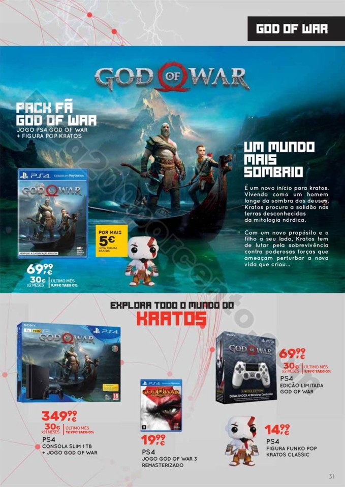 Antevisão Folheto WORTEN Gaming promoções de 26