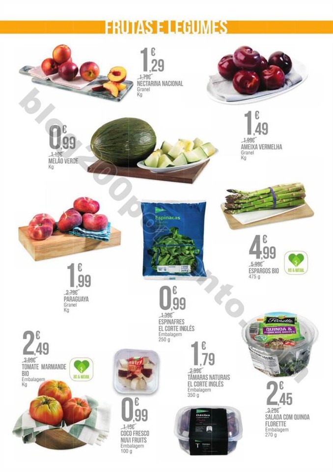 Antevisão Folheto EL CORTE INGLÉS Promoções de