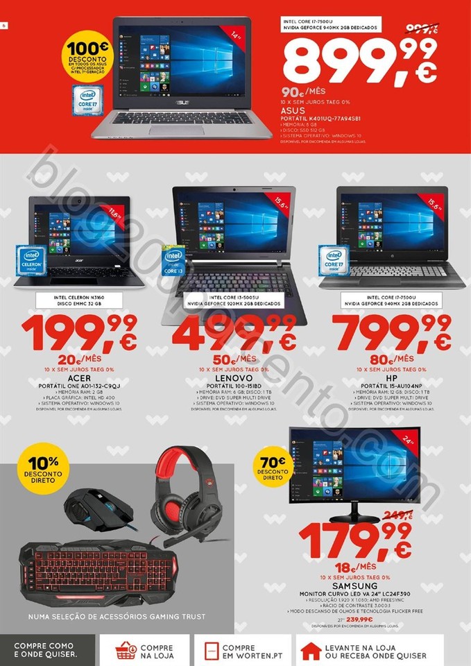 Antevisão Folheto WORTEN Promoções de 15 a 24 d