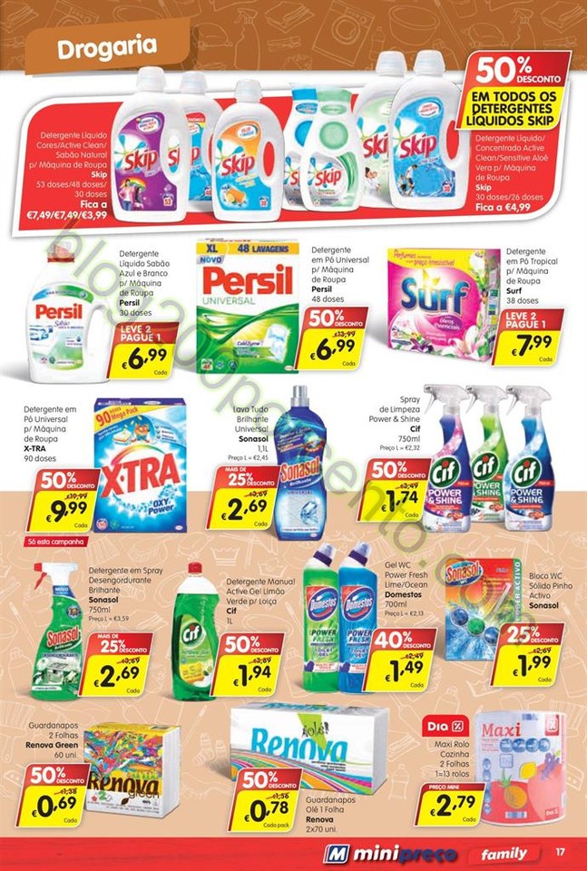 Antevisão Folheto MINIPREÇO family promoções d